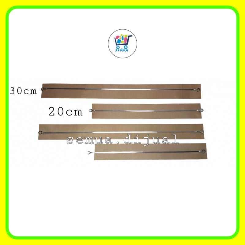 semua.dijual Elemen Impulse Sealer 20 cm & 30 cm Elemen las plastik 20cm Las plastik sealer 20cm