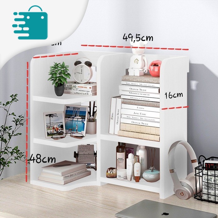 rak Kosmetik Kayu Minimalis Murah Rak Kayu Susun Serbaguna Rak Meja Hias Tv Rak Kayu Aesthetic Rak M