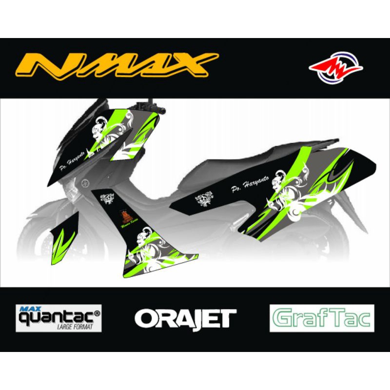 STIKER LIVERY BUS || NMAX