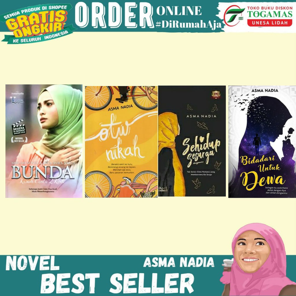 SERI BEST SELLER ASMA NADIA