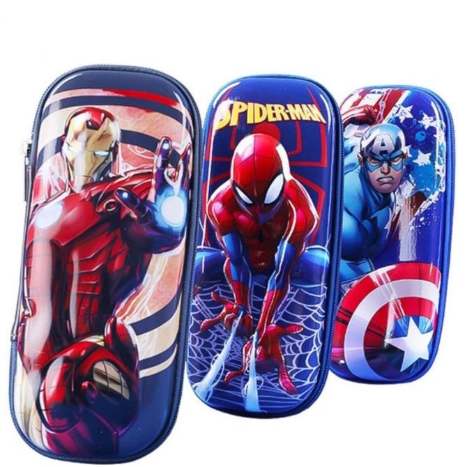 

Tempat Pencil Anak Tempat Pensil 3D Eva Hardcase Karakter Hero Disney Marvel Original