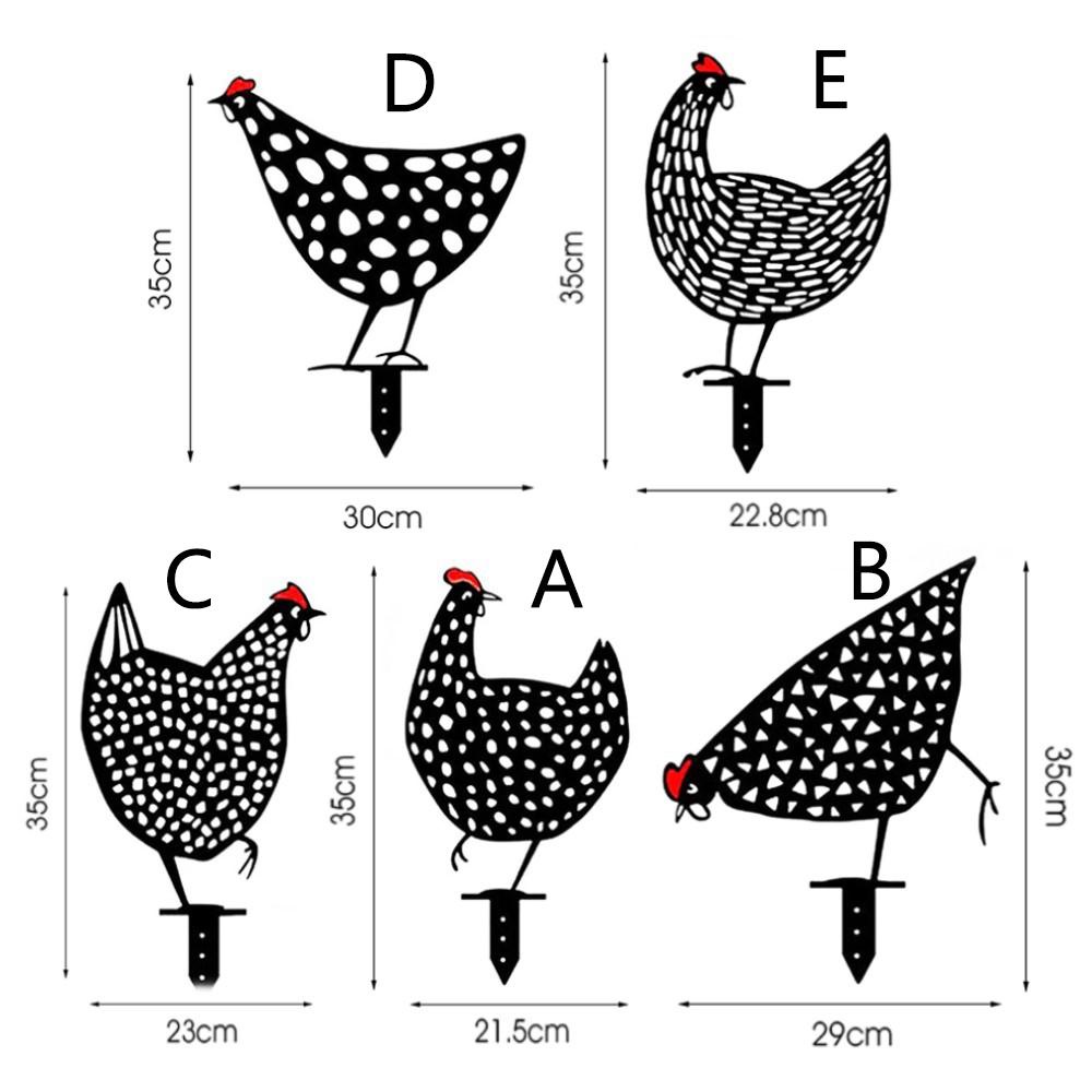 [Elegan] Bird Repeller Bird Expelling Backyard Perlengkapan Taman Pertanian Burung Scarer Crops Perlindungan Paskah Dekorasi Rumput Decor