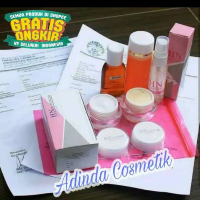Paket super lengkap krim/ cream Hn Platinum Original Bpom