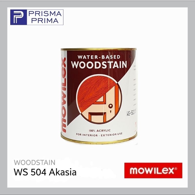 Mowilex 504 Akasia Woodstain Cat Kayu