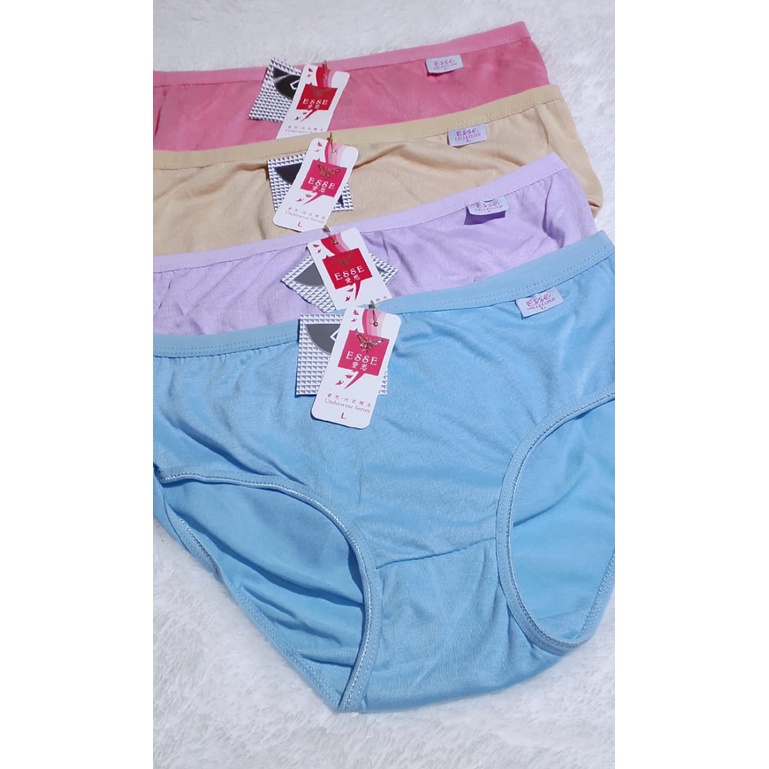 TERMURAH... CELANA DALAM WANITA ESSE 1 PAKET ISI 6 PCS/CELANA DALAM WANITA IMPORT/CELANA DALAM WANIT