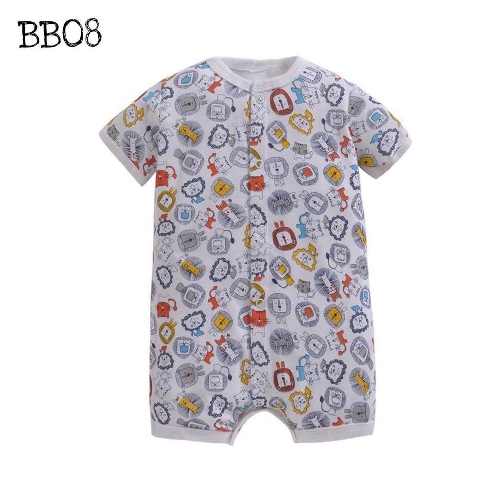 MINIBOO - BABY SINGLE ROMPER MOTIF BB08 (JUMPER BABY / JUMPSUIT BABY)