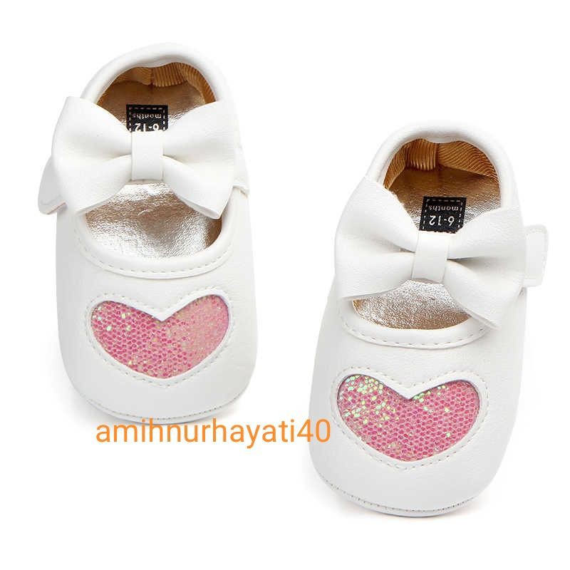 NEW ITEM BABY SHOES HEAR TODDLER SOFT SOLE