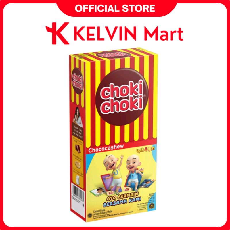 

Choki Choki Cokelat Cashew Chocolate Chokichoki pck 200g | KELVIN Mart