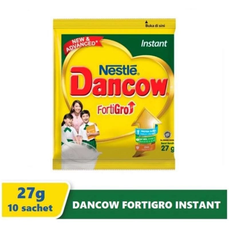 

Dancow Fortigro Instant [27 g/ 10 pcs / Renceng]