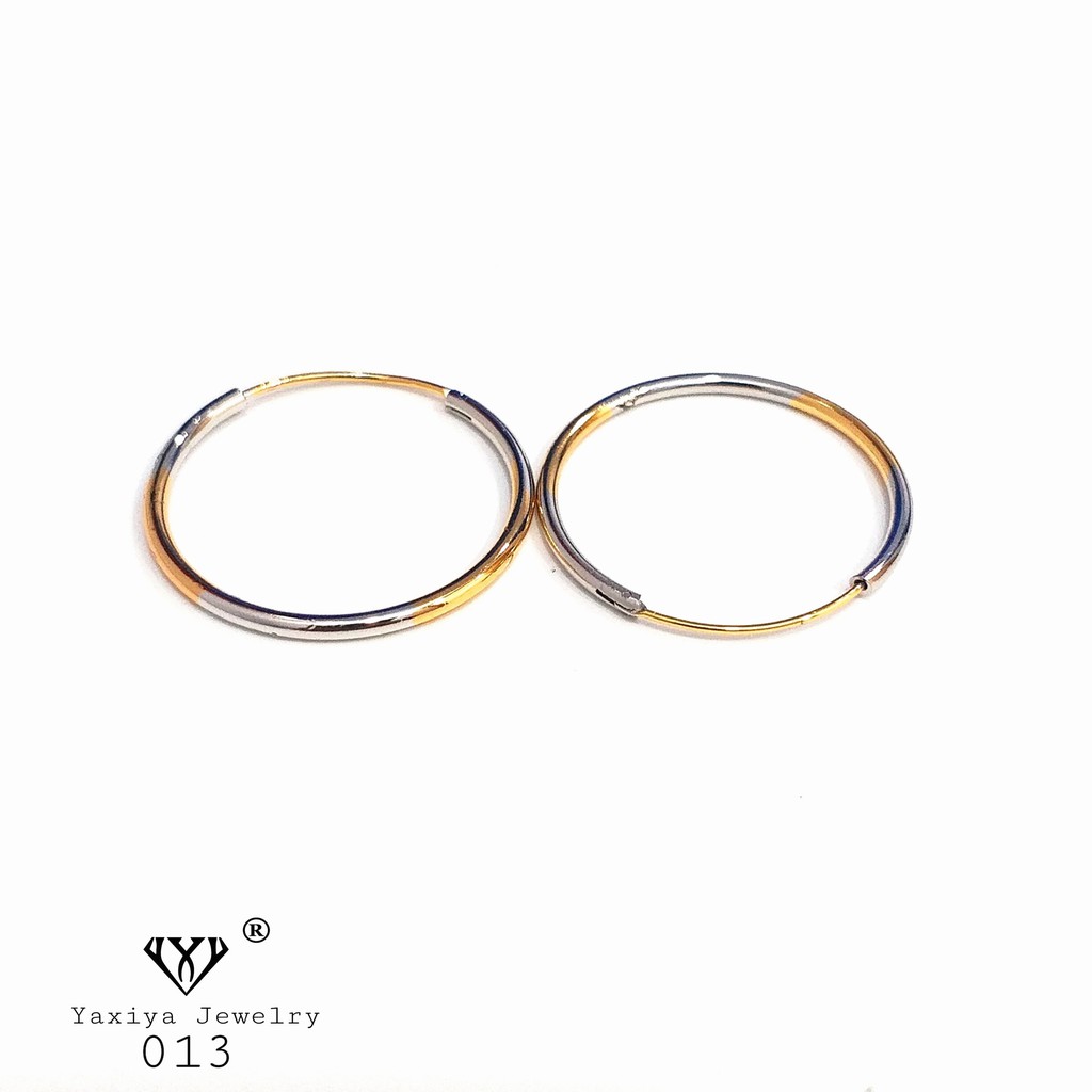 

Anting Gipsy Warna Kombinasi Perhiasan Lapis Emas 18K 013