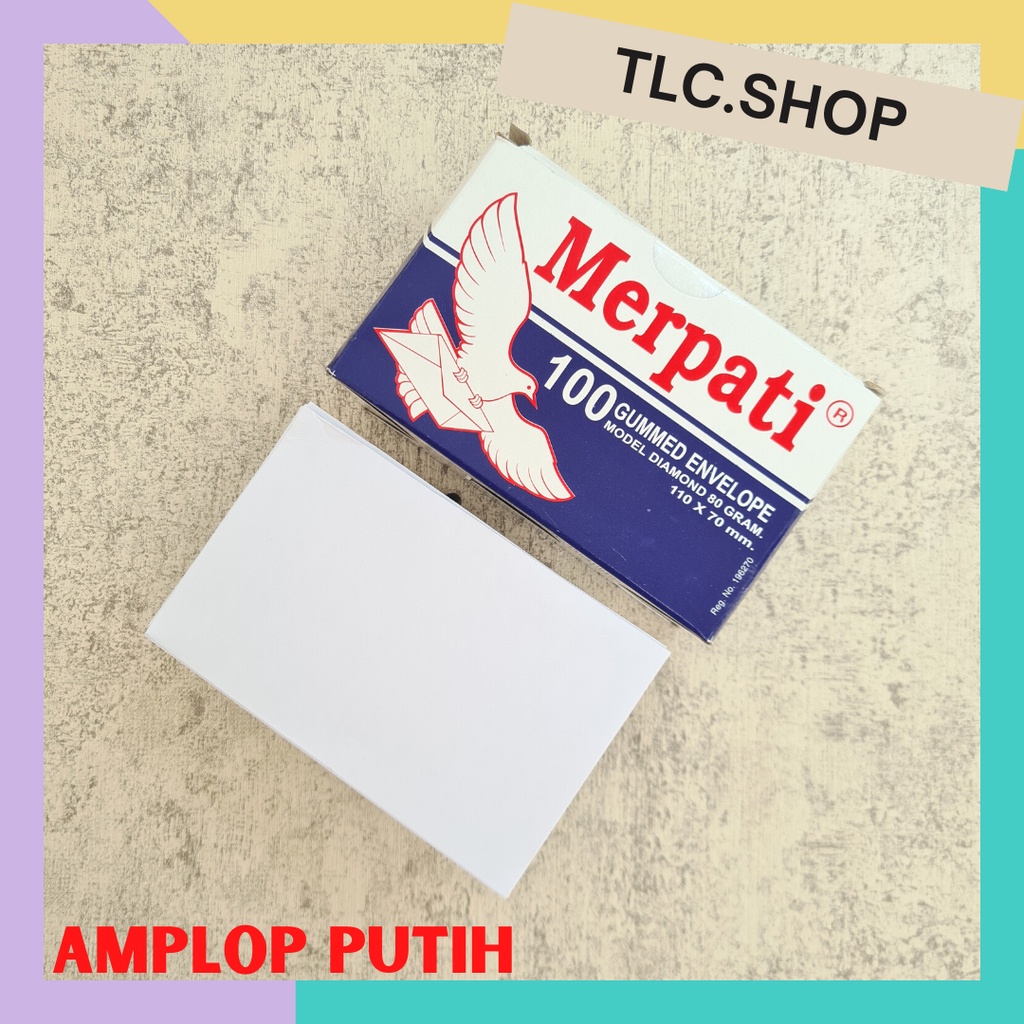 

Amplop Putih 11 CM