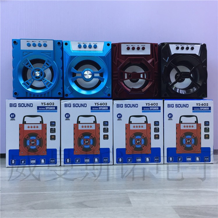 SPEAKER BLUETOOTH YS-602-603/ SPEAKER BLUETOOTH MINI/ SPEAKER WIRELESS/BT/AUX/FM RADIO/USB/TF CARD