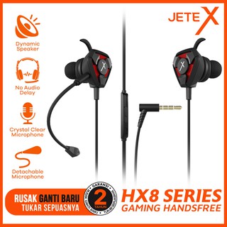Headset Gaming Mic Earphone Gaming JETEX HX8 - Garansi 2 Tahun
