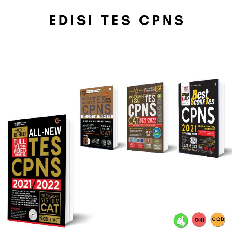 Edisi Buku Modul Tes CPNS [Mega Best Seller Terbaik]
