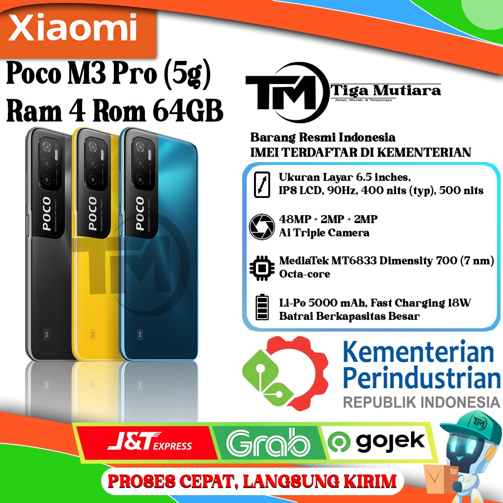 Xiaomi Poco M3 Pro 5G Ram 4/64GB | Ram 6/128GB