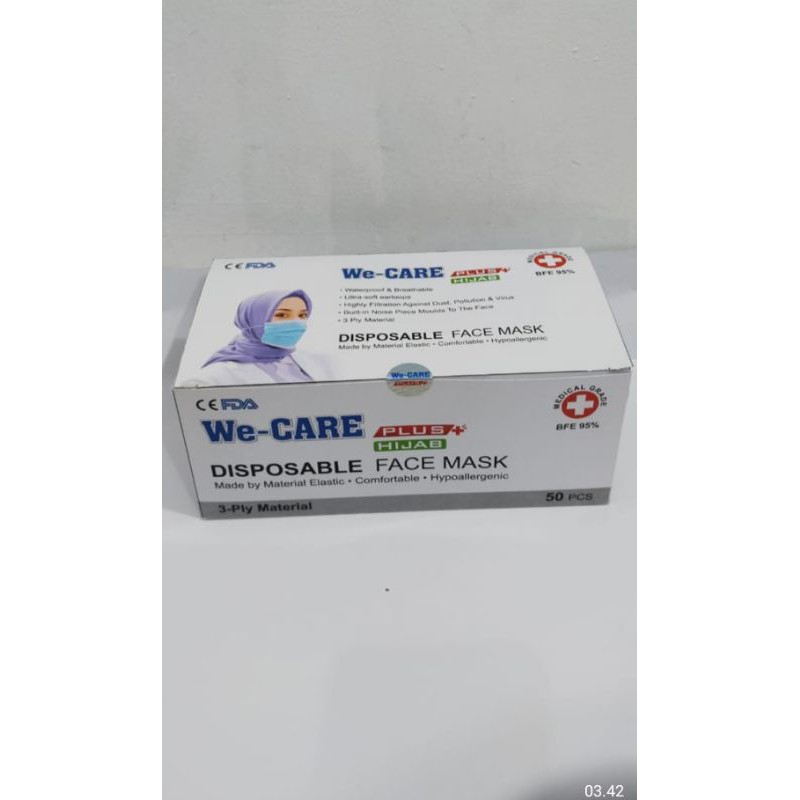 Masker We Care Hijab