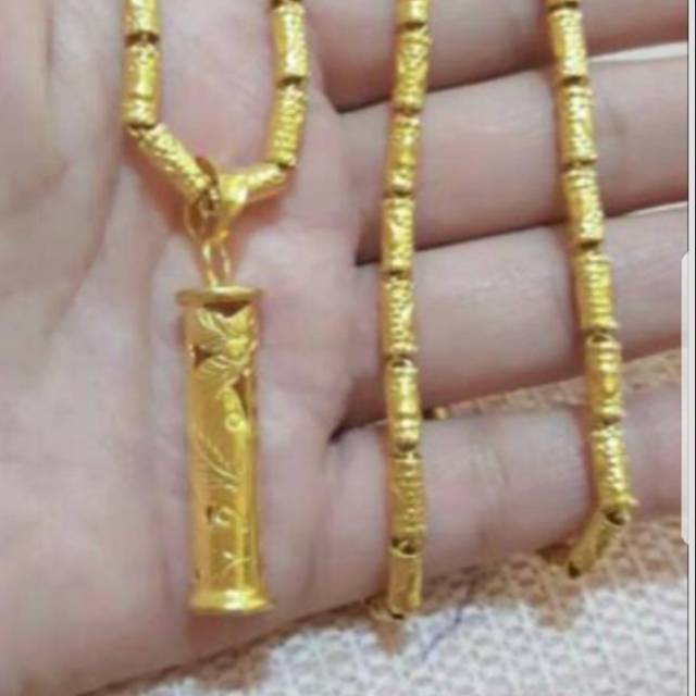 Xuping liontin lapis emas 24k hanya liontin