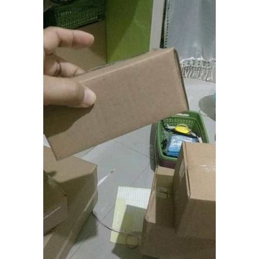 TERMURAH kardus packing polos UK 12x6x6 cm-1