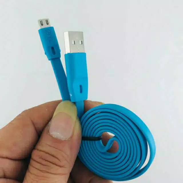 Kabel Data Micro USB 2.0 100cm Kabel Data Colokan Micro Cable Data Powerbank