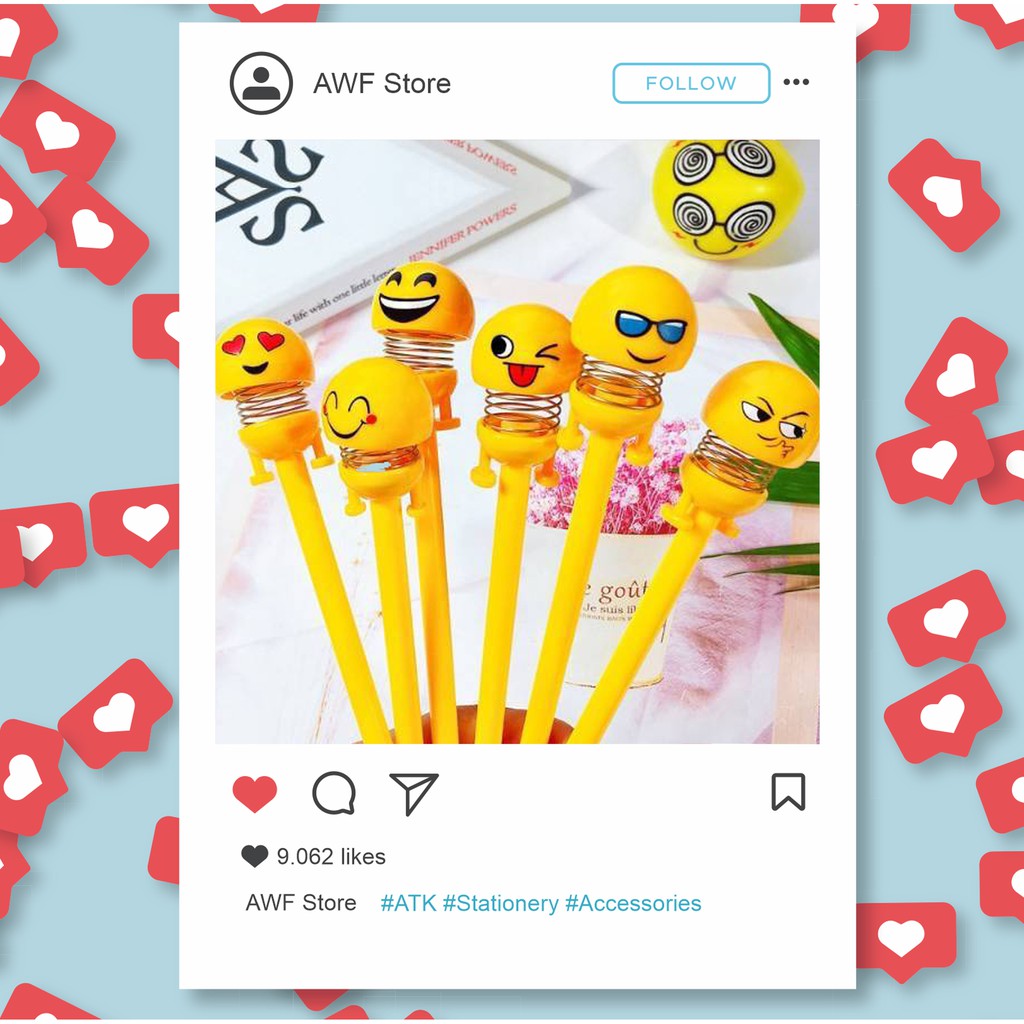 

Pulpen Gel Emoticon 0.5mm