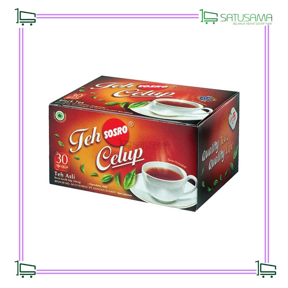

Teh Celup Sosro 30s