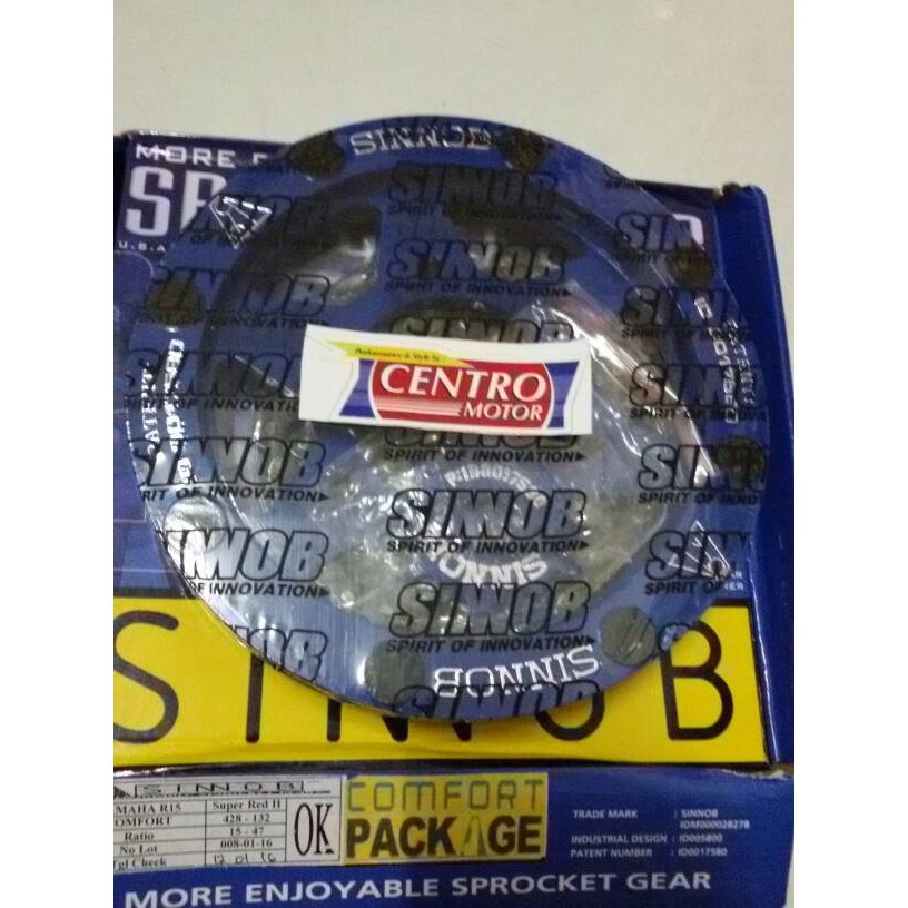 SINNOB R15 OCEAN BLUE, SINNOB NEW VIXION 15-47T