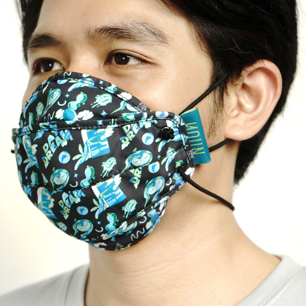 NIION X SHOW THE MONSTER Halpa Day Dreaming Aqua Masker Non Medis