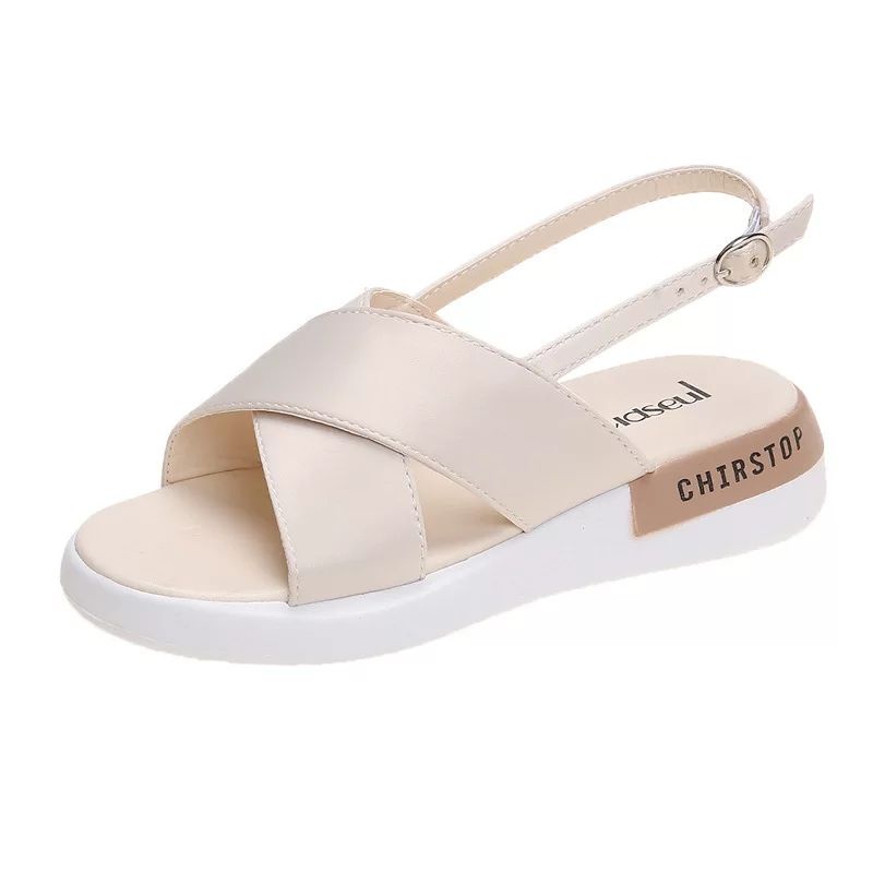 SALE !!! Sandal Wedges Wanita Korea Christop DR29
