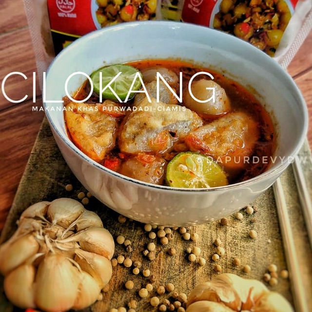 

Cilok kuah kering