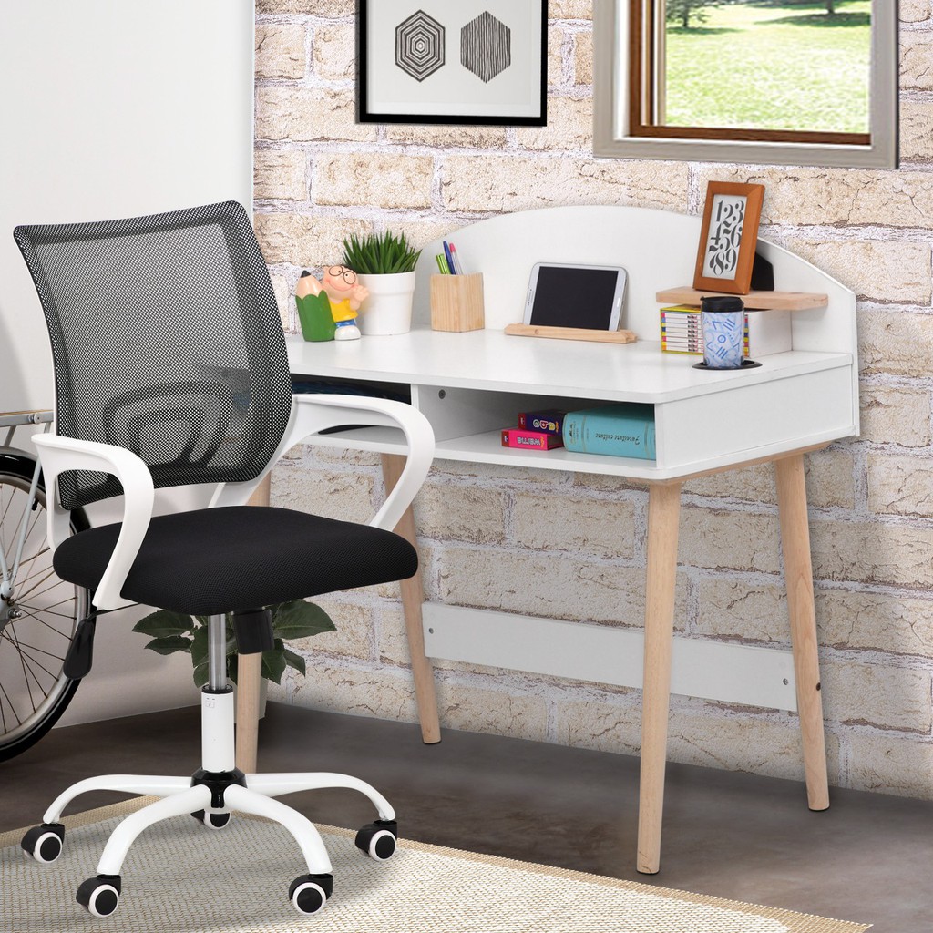 Jb.Mobel - Kursi Kantor Minimalis Murah Kursi Sekretaris Kursi Kerja Game dengan Roda Kuat dan Lenga