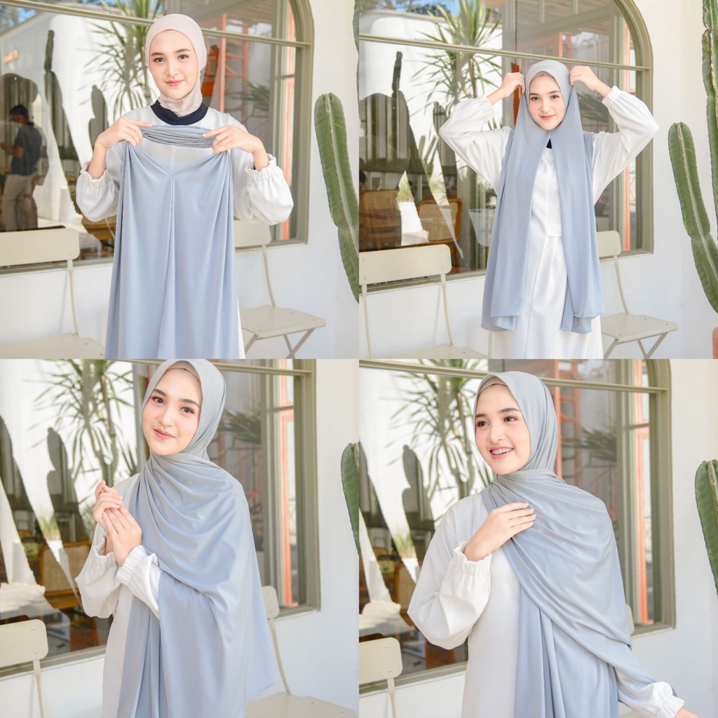Pashmina Jersey Instan / Pashmina Jersey / Pashmina Instan