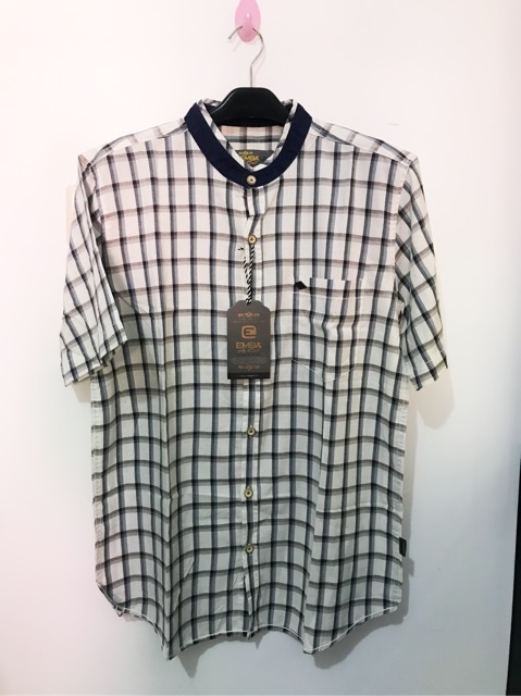 Emba Kemeja Koko Pria Kotak