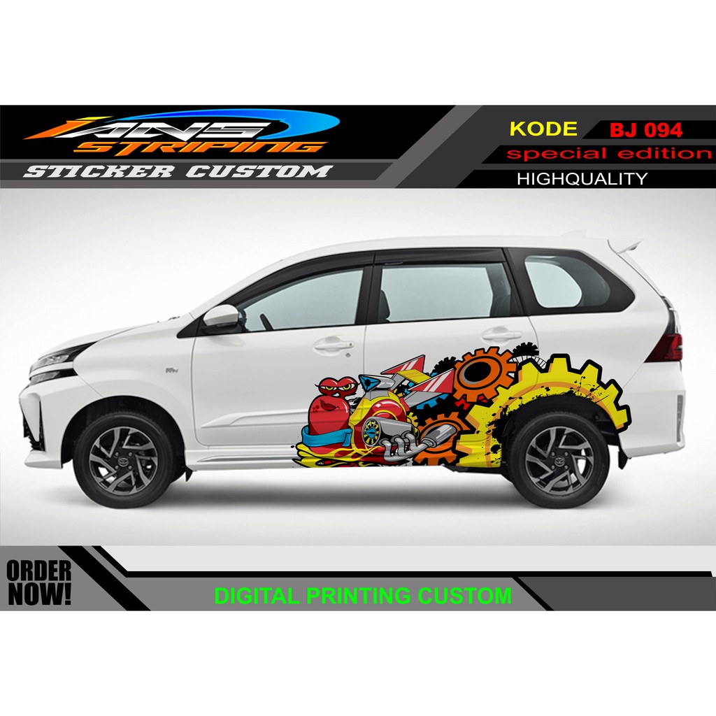 STRIPING SAMPING MOBIL AVANZA XENIA