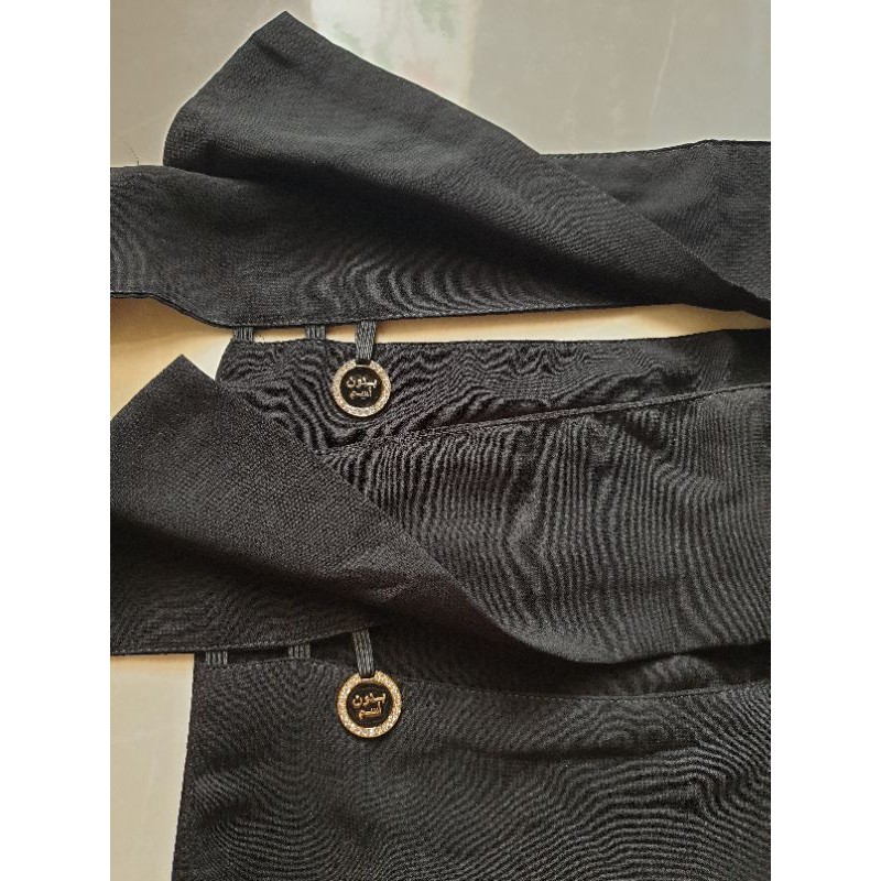 niqab bandana poni saudi plat original