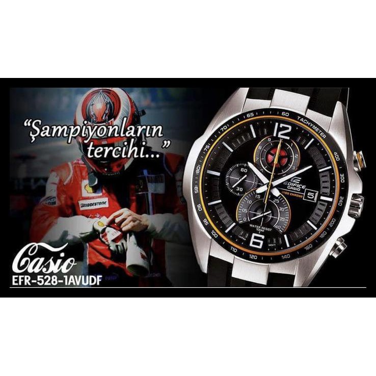 Jam Tangan Pria Merk Casio Edifice Type Efr 528 Ori Bm Free Yes