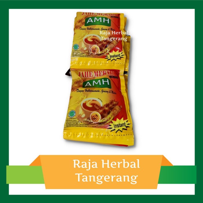 

Jahe merah AMH amanah 10 sachet