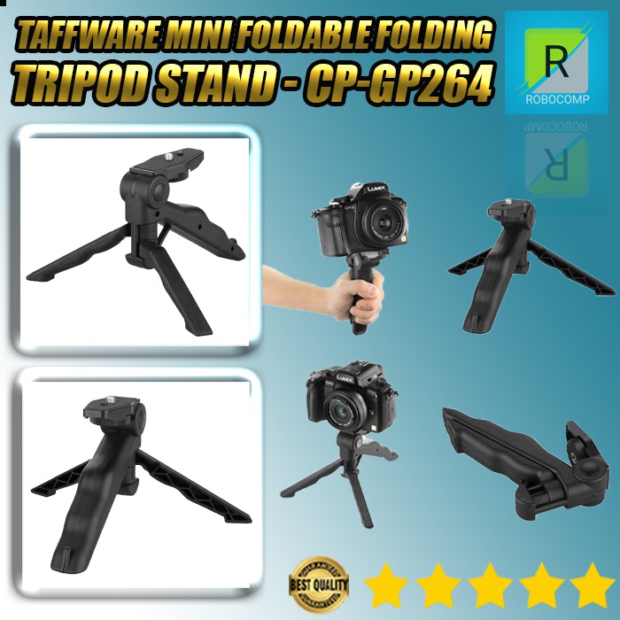 Tripod 2 In 1 Portable Mini Folding DSLR