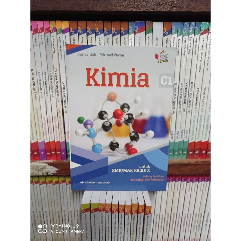 Buku Kimia Kelas X SMK Erlangga