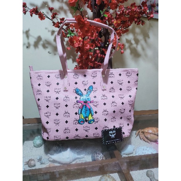 mcm tote preloved