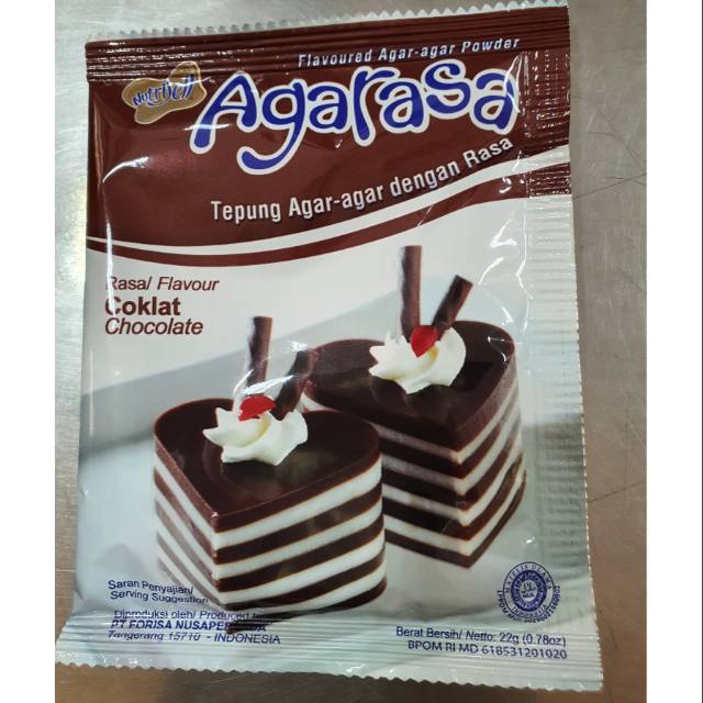 

Nutrijell Agar rasa Chocolate 22gr