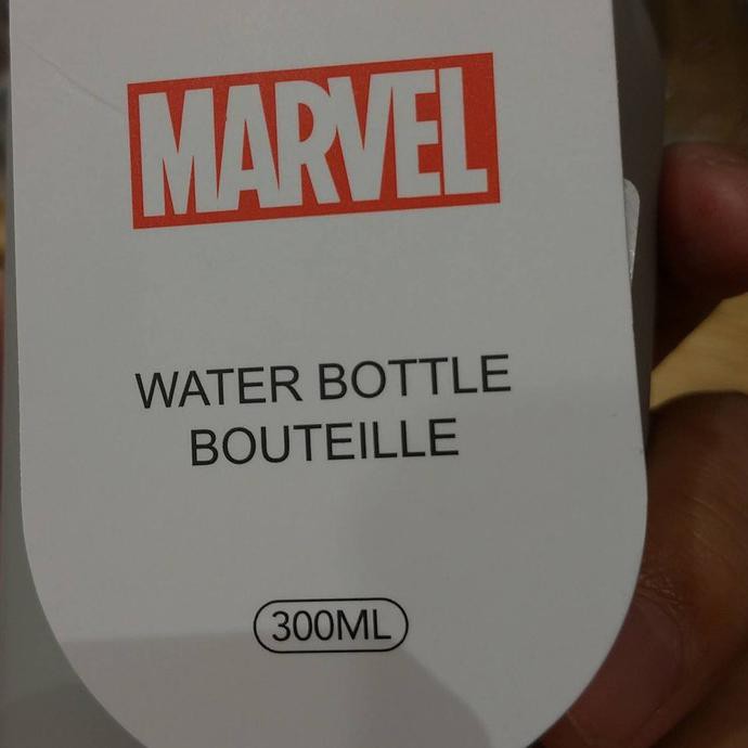 Mantap Original Miniso - Botol Minum Kaca Marvel X Miniso Glass Water Bottle - Thor Promo