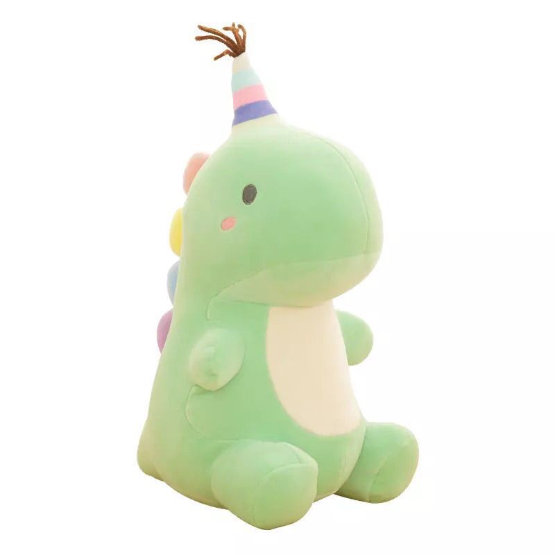 【Ready Stock】Cute Dinosaur Plush Toy Soft Pillow Stuffed Animal Dolls  With Pillows For Kids Gifts