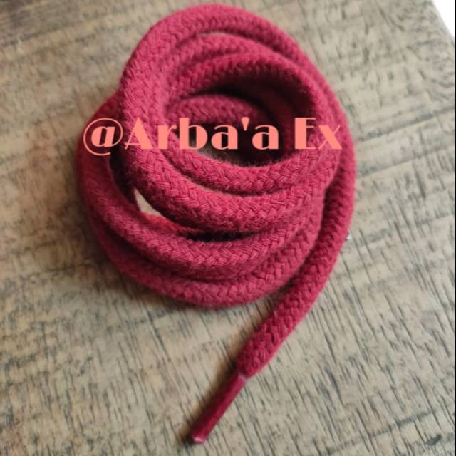 Tali Hoodie premium merah maroon 7mm