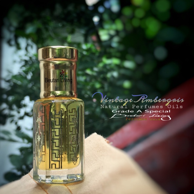 6ML Vintage Ambergris Parfume Oil ( Parfum Arab Minyak Wangi Nabi Non Alkohol )