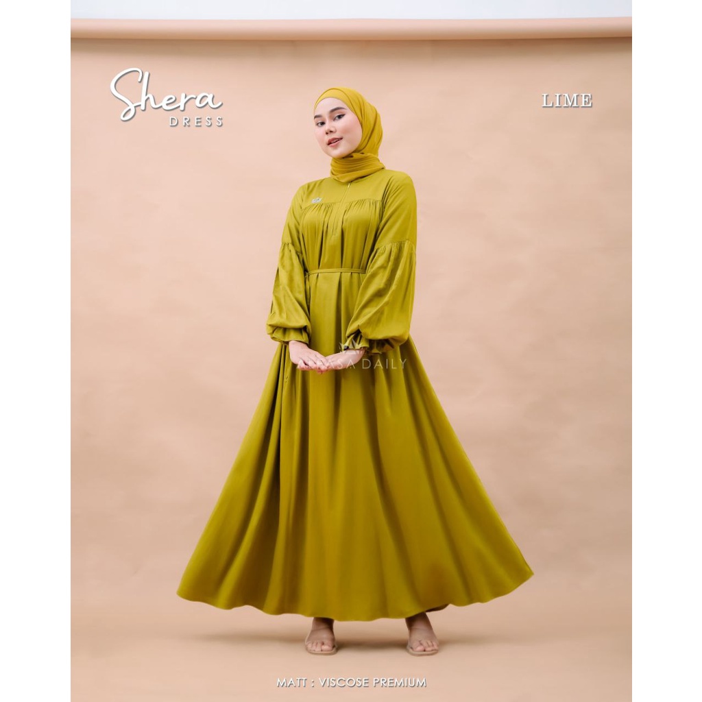 SHERA DRESS - Gamis Premium By Alfasa