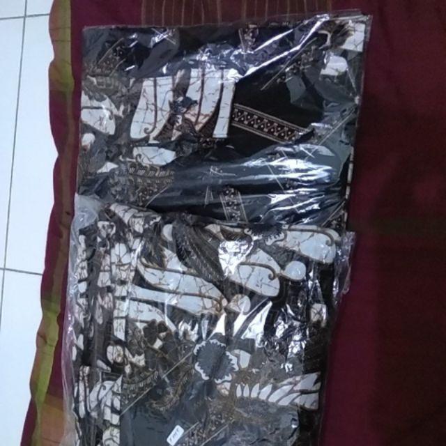 Gamis Batik Jawi Modern Rit Resleting Depan Bahan Katun Primisima Adem Dan Tebal 0115/1622