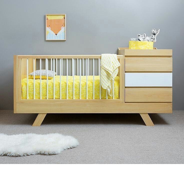 BOX BAYI KAYU JATI MINIMALIS RETRO