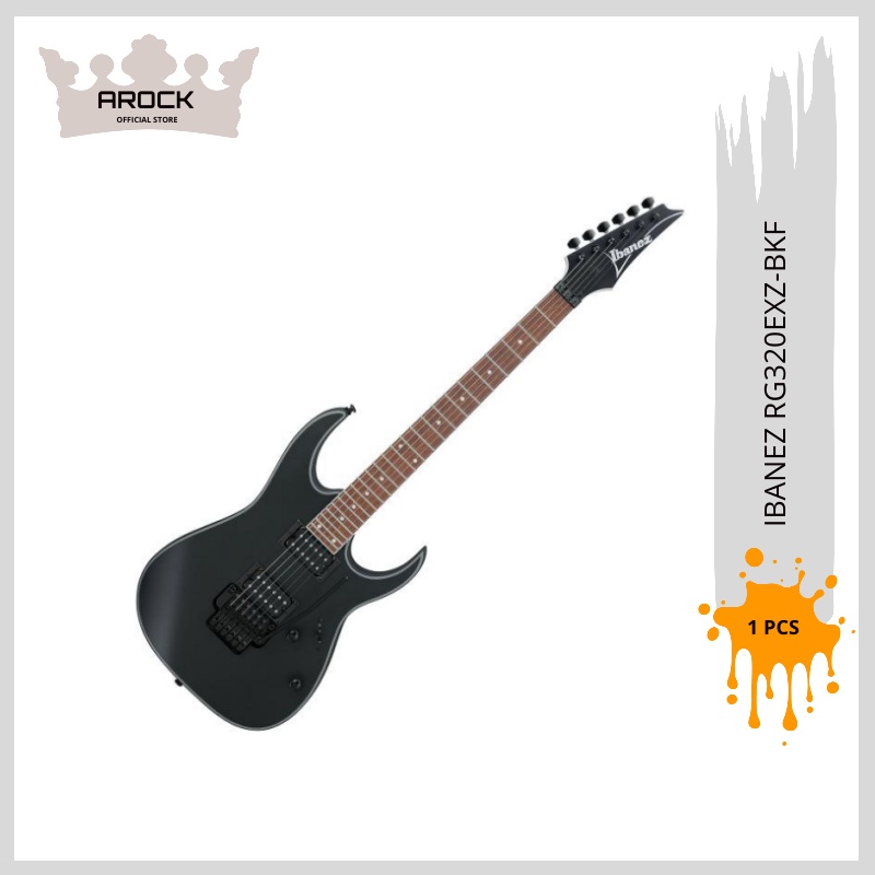 Electric Guitar Ibanez RG320EXZ-BKF (Black Flat)