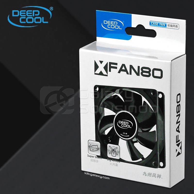 DeepCool XFan 80mm 1800rpm HydroBearing Fan Case