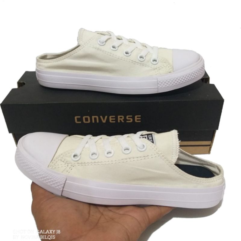 sepatu ct cream  pree bok